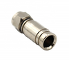 high-frequency F Type Male Connector for RG6 Twist on Coax Coaxial Cable