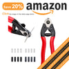 20% OFF Buy on Amazon Bike Cable Cutter Heavy Duty Stainless Steel Aircraft Up To 5/32