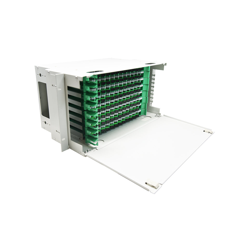 FTTX Use Optical Distribution Frame 19 Inch Rack Mounted ODF 3U 96 Cor ...