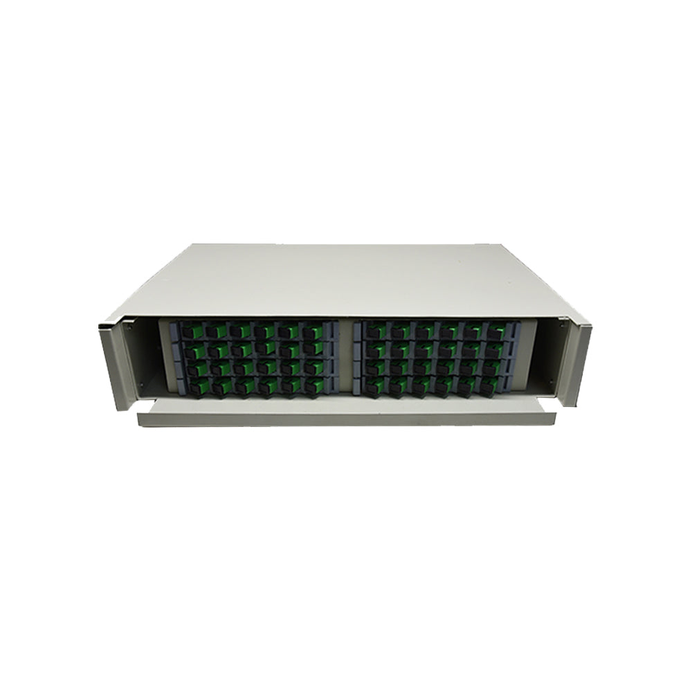 Optic Measure Rack FTTH Optical Distribution Frame 19 Inch Rack Mounted ODF 1U 2U 3U 24 4 ...