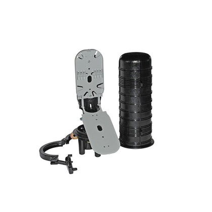 FOSC FTTH Dome Tipo Vertical Caixa de junção de fechamento de emenda de fibra óptica GPJ-Q Max96 Núcleos 1 entrada oval e 4 tomadas
