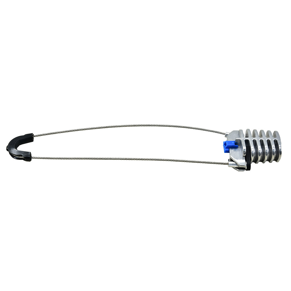 PA-08 FTTH Figure 8 Fiber Optical Cable Low Voltage ABC 3-8mm Self Adjusted Aerial Anchor Clamp