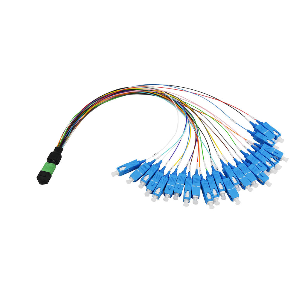 8/12/24 Core female/male Assembly MPO to SC/PC patch cord cable