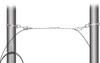 Braçadeira de tensão de cabo suspensa FTTH ADSS/OPGW, hastes de armadura pré-formadas, braçadeira de tensão de suspensão para cabo de fibra 