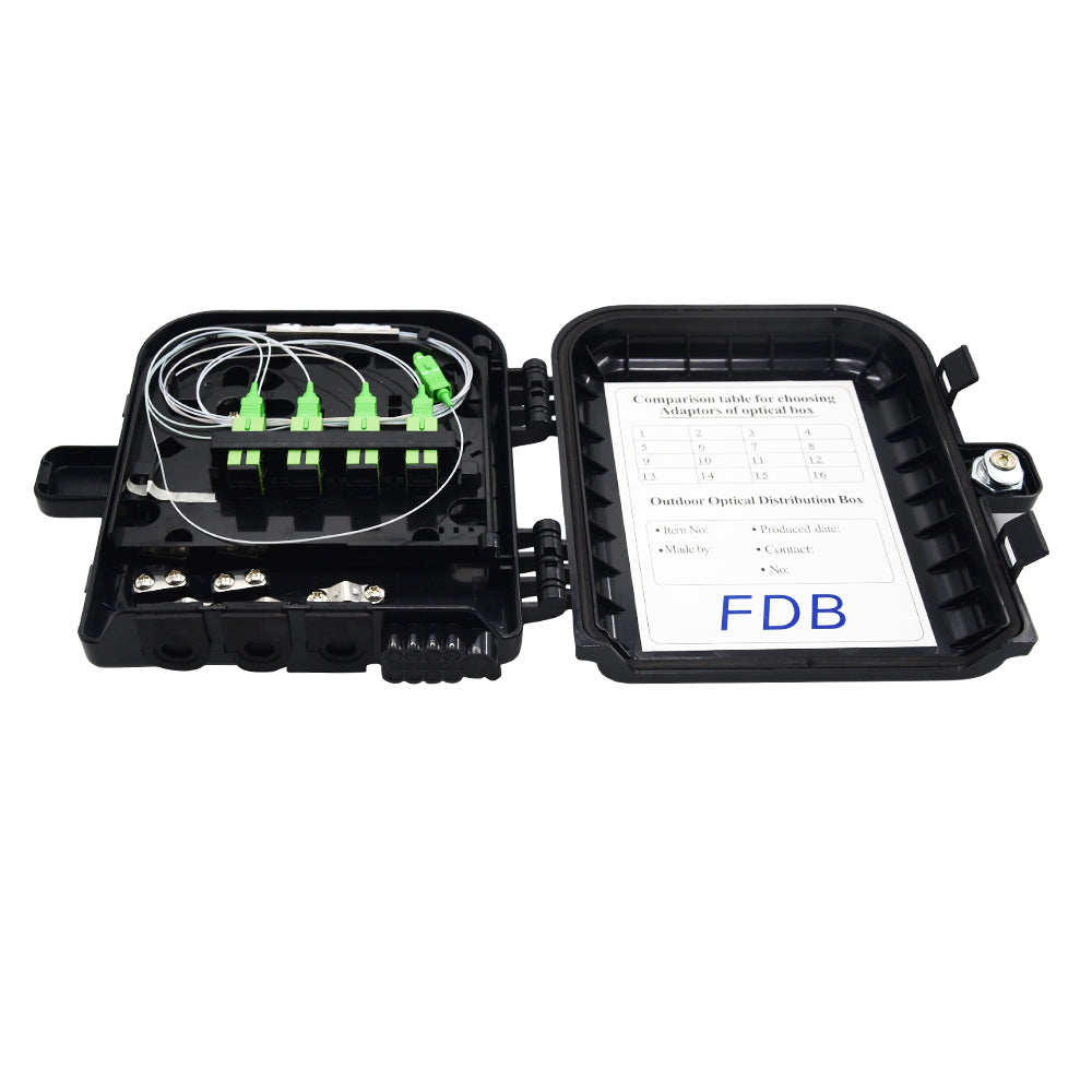 FTB-8A Outdoor Fiber Optic Terminal Box 8 Cores with Waterproof Design
