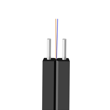 Cable de bajada plano de la base de LSZH G657A FTTH GJXH 1/2/4 