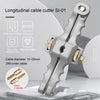 Armored Fiber Optic Cable Stripping Tool SI-01,Longitudinal & Window Cable Peeler, Mid Span Cable Stripper with Adjustable Cutting Depth,2/5