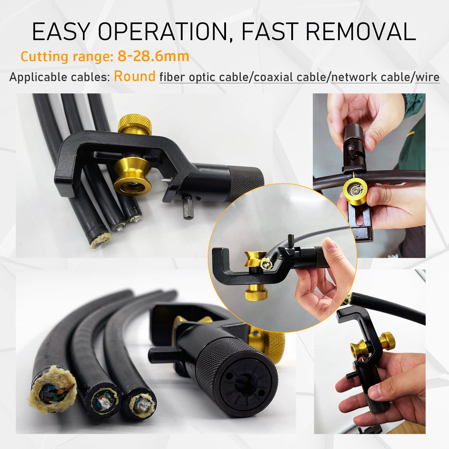 Wire jacket shop removal tool