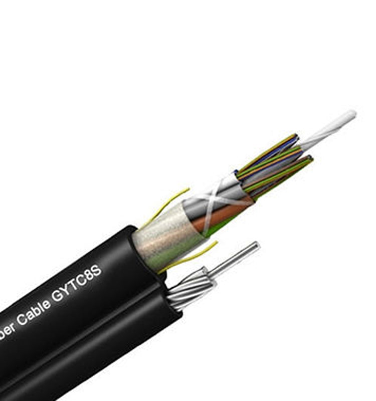 GYTC8S Fiber Optic Cable Fig8, with metallic messenger, G652D
