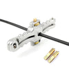 Armored Fiber Optic Cable Stripping Tool SI-01,Longitudinal & Window Cable Peeler, Mid Span Cable Stripper with Adjustable Cutting Depth,2/5