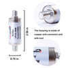 20% OFF Buy on Amazon Waterproof 5-698 Mhz CATV Low Pass LPF Filter 5G Filter for TV Antenna Signal Purifier-Improve Digital HDTV Antenna and Amplifier Signals