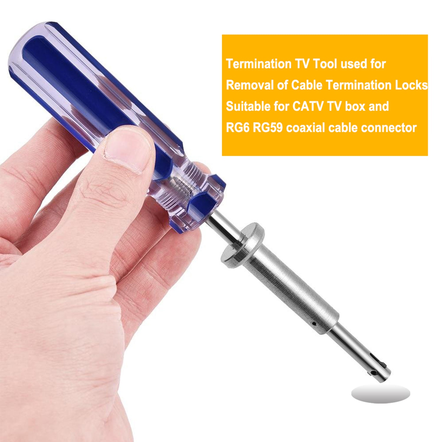 Terminator Locking Tool 7 Terminator Tool For Cable Technicians - GTT & LTT Unlock Tap Box Installer Tool Cable Terminator Tool - Foto 8