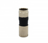 brass nickel plated RF coaxial F male connector crimp for RG58 Coaxial Cable