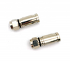 conector macho tipo F de alta frequência para torção RG6 no cabo coaxial coaxial 