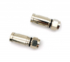 conector macho tipo F de alta frequência para torção RG6 no cabo coaxial coaxial 