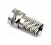 high-frequency Rf Coaxial F type male Connector Twist On RG6 Cable