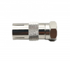 Pure copper F Male to RCA Female Connector Coaxial Coax Adapter