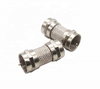 Conector coaxial RF F macho para F macho de baixa perda 