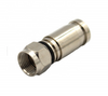 Conector macho tipo F de alta frecuencia para cable coaxial RG6 Twist on Coaxial 