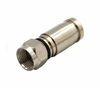 high-frequency F Type Male Connector for RG6 Twist on Coax Coaxial Cable