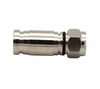 high-frequency F Type Male Connector for RG6 Twist on Coax Coaxial Cable