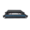 ODF Optical Distribution Frame 19 Inch 1U Rack Mounted Drawer Type ODF 24 Cores Fiber Optic Patch Panel