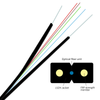 LSZH G657A Flat FTTH  FRP/KFRP GJXFH 1/2/4 Core Drop Cable