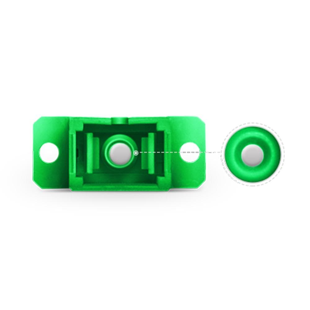 (50PCS ) SC/APC to SC/UPC Simplex Single Mode Fiber Optic Adapter /Cou ...