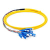 catvscope SC/UPC 12 Fibers Single Mode Bunch PVC Fiber Optic Pigtail