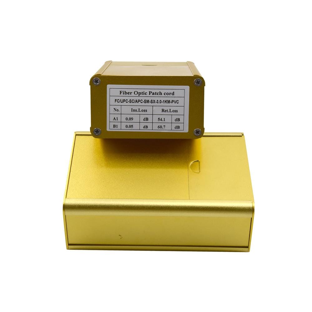 Single Mode Fiber Optic OTDR Launch Cable Box with Mental box