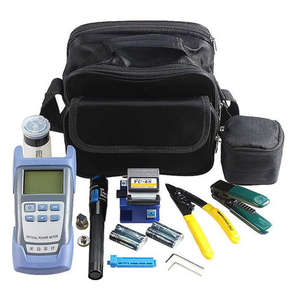 catvscope Splicing Splice Fiber Optic Stripping Tool Kit Set With Fiber Cleaver
