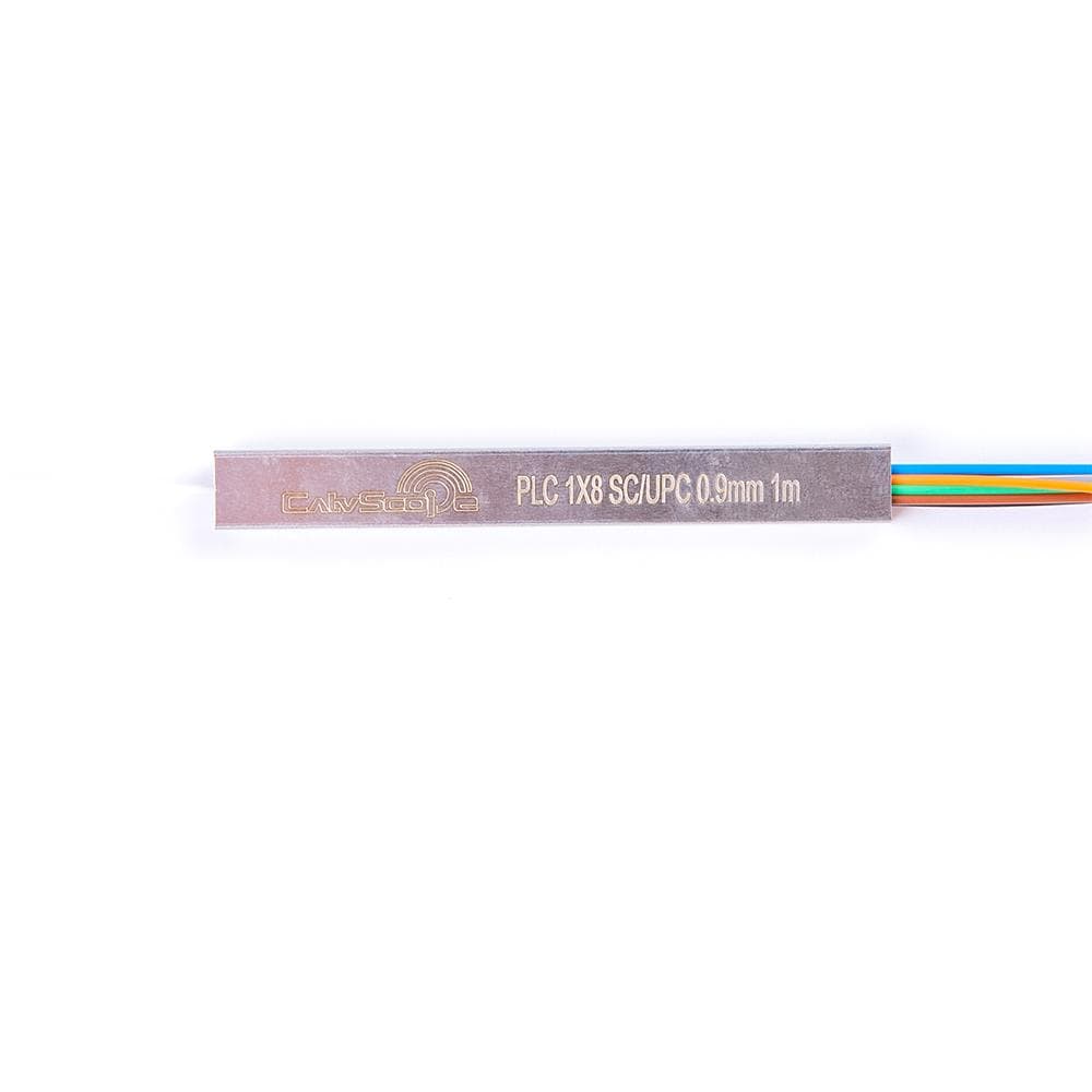 catvscope Steel Tube 1x8 PLC SC/PC Optical Fiber PLC Splitter