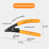FTTH CFS-2 /CFS-3 Optical Fiber Tool fiber cable stripper Dual-Port Miller Clamp CFS-2
