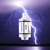 SP-10 coaxial Surge Protector, 2pcs Lightning Arrester,for Cable TV and Satellite Antenna,Low Loss (5-2400MHz)